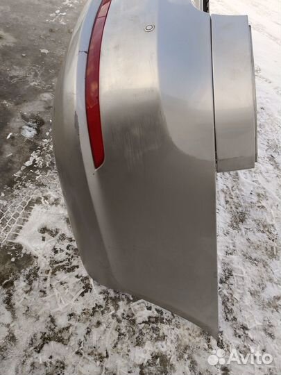 Задний бампер для Skoda Octavia A5 FL RS лифтбек