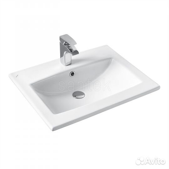 Мебель для ванной Aquaton Форест 60 туманный серый