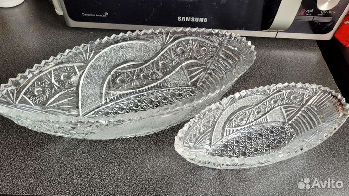 Ваза хрустальная СССР