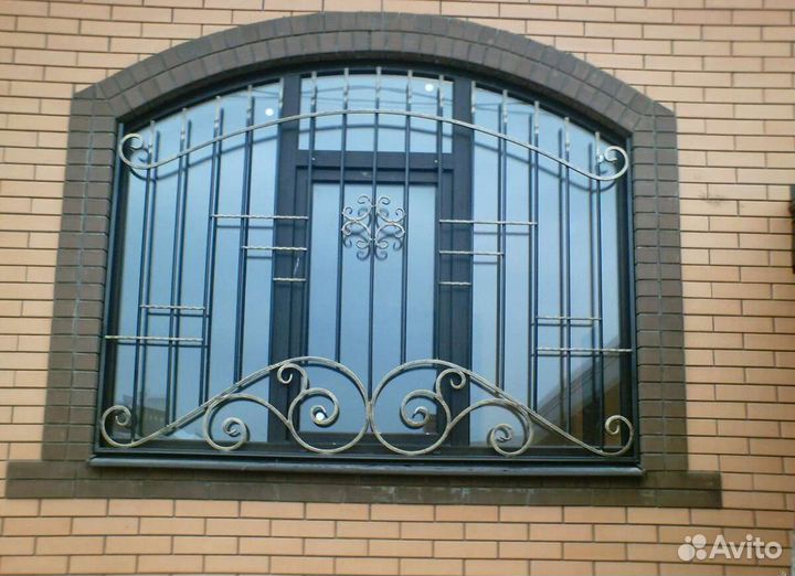 Решетка на балкон, окно
