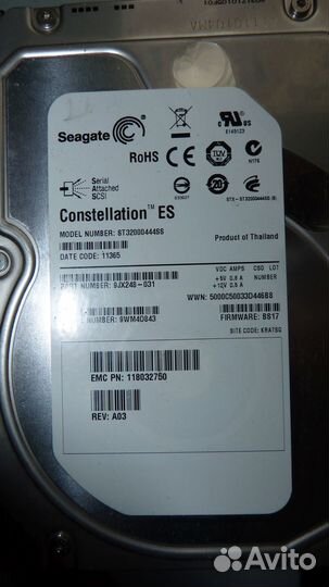 Seagate Constellation 2 Tb 3,5