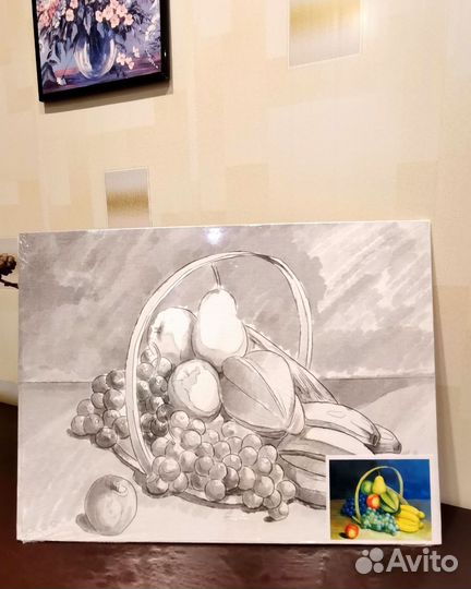 Холсты грунтованные на картоне