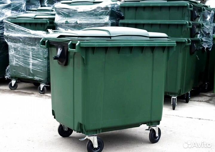 Пластиковый контейнер 1100л, 770л. Арт. 9104