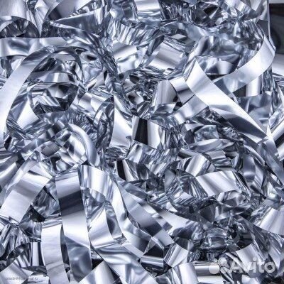 Бумага для шоу серебро