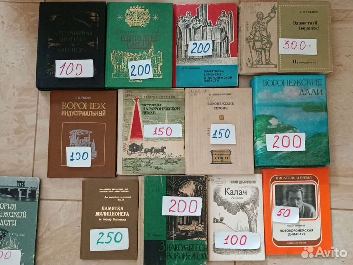 Книги о Воронеже