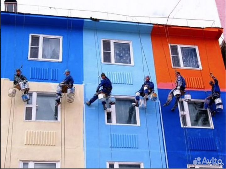 Покраска быстро качественно большие объёмы