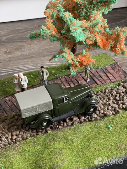 Диорама, парк, необычный подарок