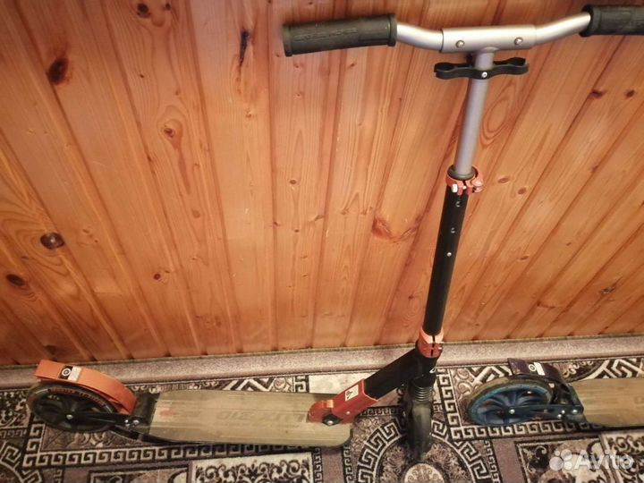 Самокат взрослый Lux210