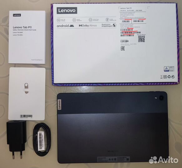 Планшет Lenovo Tab P11 TB-J606L 4Gb 128 Gb