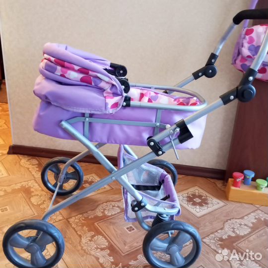 Коляска кукольная