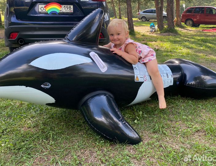 Надувная игрушка-наездник Кит Bestway