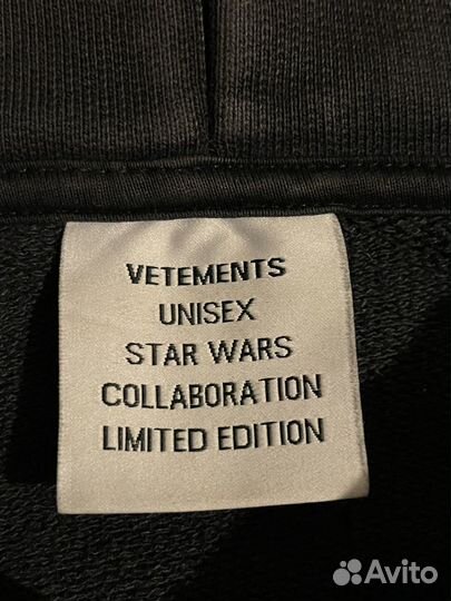 Vetements Star Wars Vader Hoodie