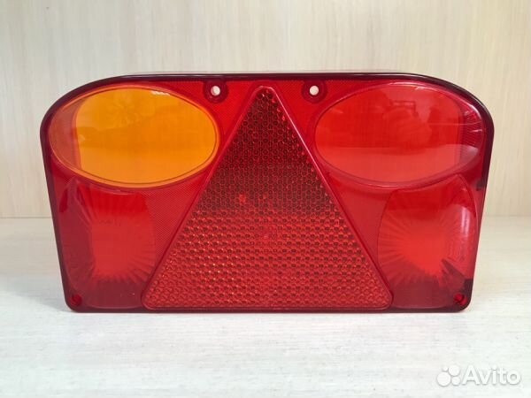 Рассеиватель фонаря прицепа FT-088 klpm левое, с