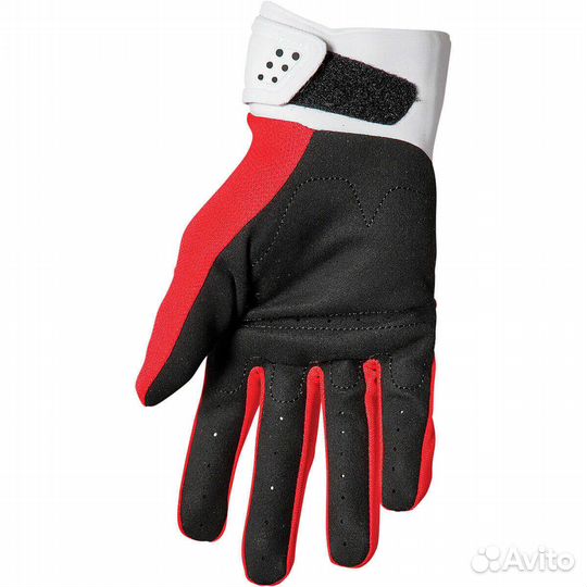 Moto Cross Enduro Thor Spectrum мотоперчатки Red White