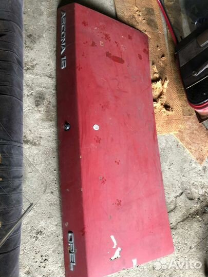 Крышка багажника на opel ascona