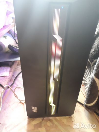 Игровой пк Intel Core i3-12100F+RX580+16Gb+SSD512