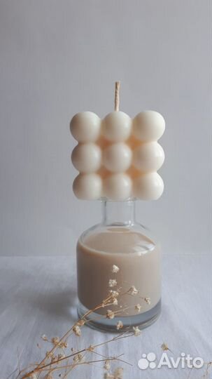 Интерьерные свечи ручной работы
