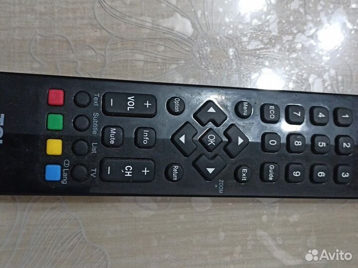 Пульт ду оригинальный от телевизора TCL