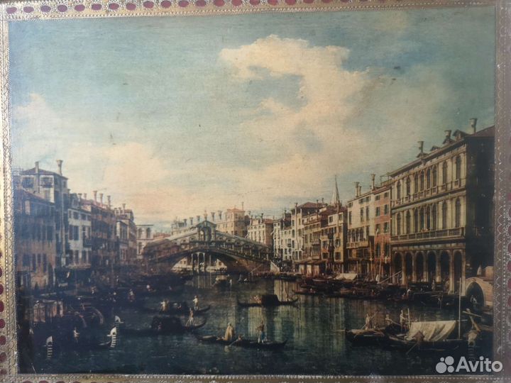 Италия, венецианская репродукция Каналетто