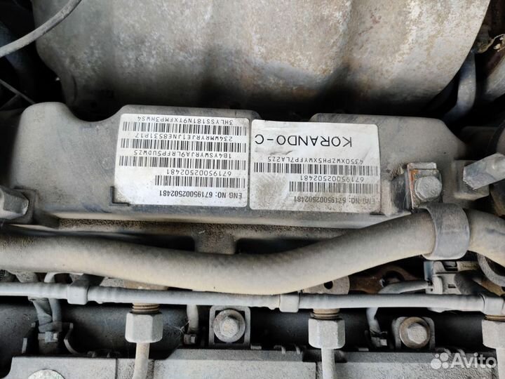 Двигатель D20DTF Ssang Yong Actyon CK