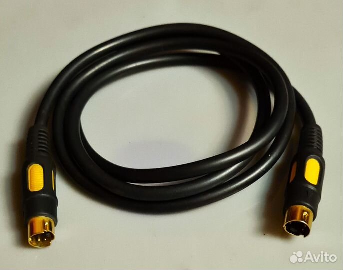 М/Б кабели: scart - 3-rca и svhs - svhs (2 типов)