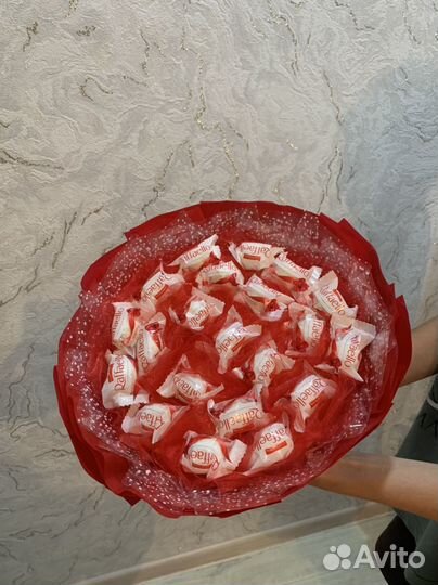 Сладкие букеты из конфет