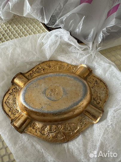 Пепельница СССР алюминий