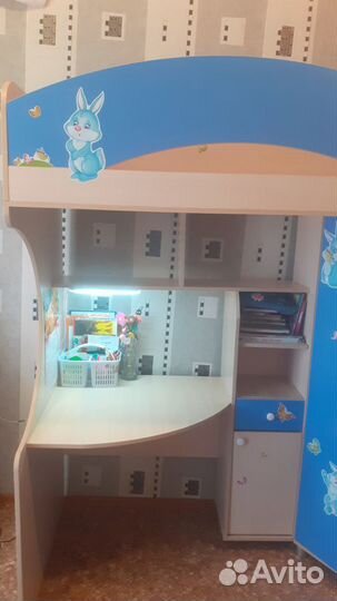 Детская кровать -чердак все в одном