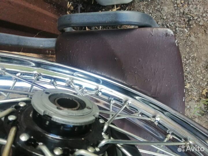 Хромированный обод Урал