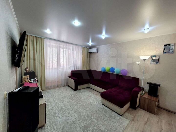 2-к. квартира, 57,7 м², 4/10 эт.