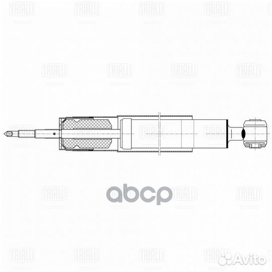 Амортизатор для а/м Mercedes C (W203) (00) зад