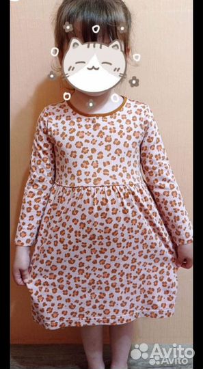 Платья для садика на девочку 98,116 Zara hm