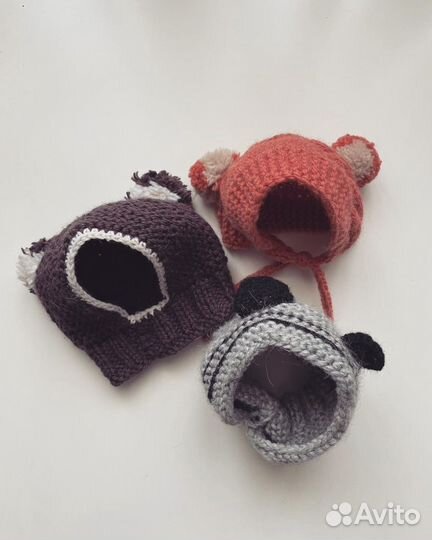 Шапки для собачек мелких пород