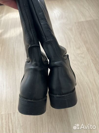 Сапоги Zara кожа