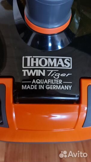 Моющий пылесос с пылесборником Thomas twin tiger