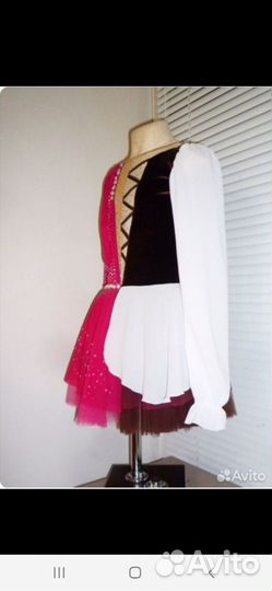 Костюм для фигурного катания 128 134