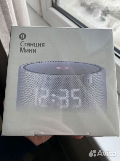 Яндекс станция алиса мини с часами