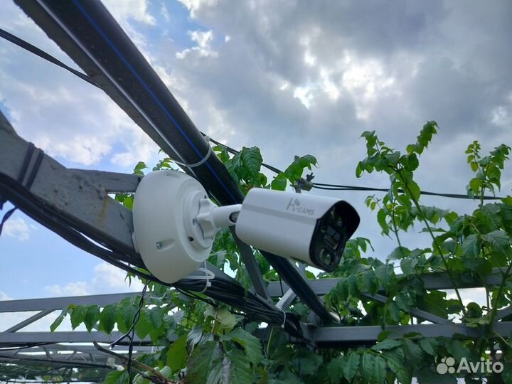 Установка камер видеонаблюдения 2 года гарантии
