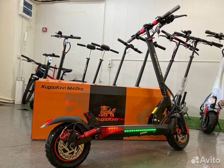 Электросамокат kugoo kirin m4 pro