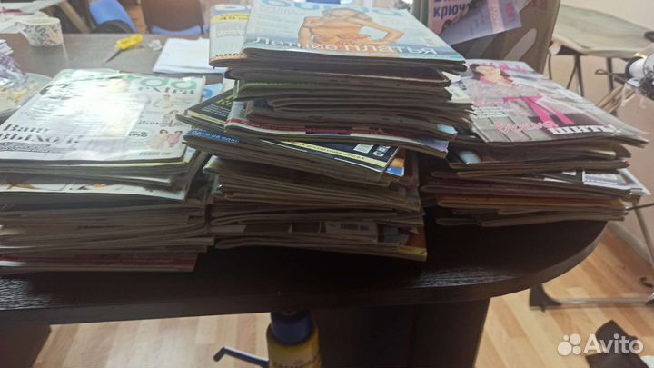 Журналы бурда,моден,вязание