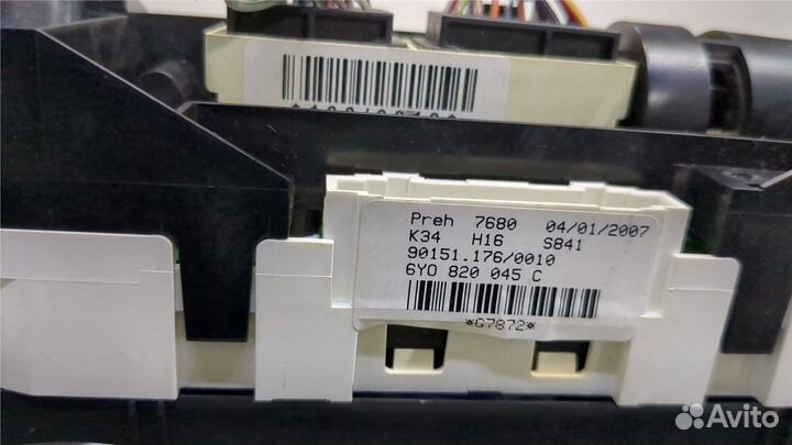 Переключатель отопителя Skoda Fabia, 2007