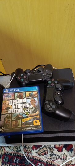 Sony playstation 4 slim 1tb с играми