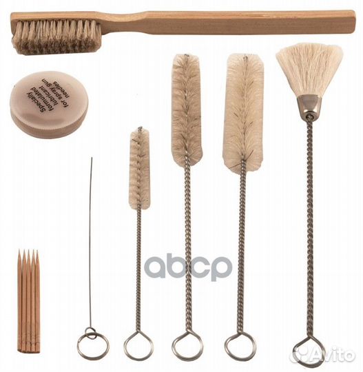 Набор щеток 12 пр: для чистки покрасочных писто