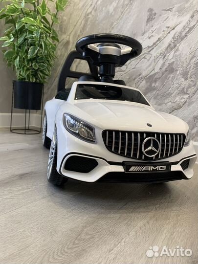 Детская машинка каталка mercedes