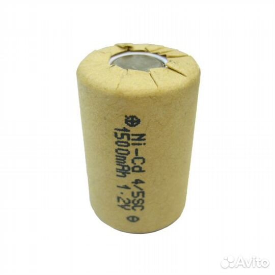 Аккумулятор никель-кадмиевый Ni-Cd 4/5SC 1,2V 1500