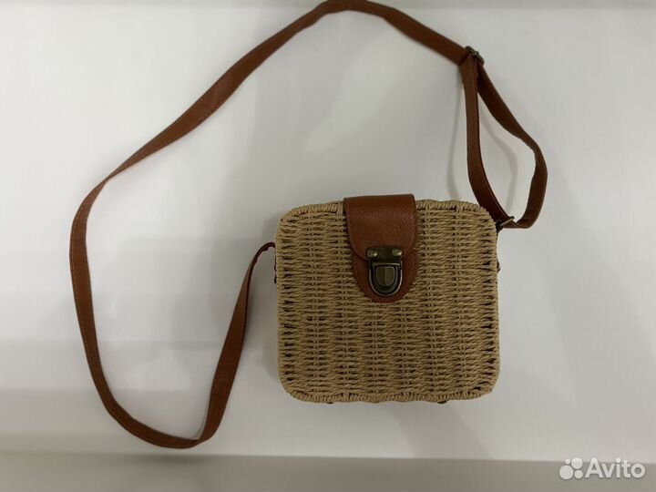 Сумка плетеная