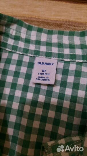 Рубашки для мальчика 3 шт Gap