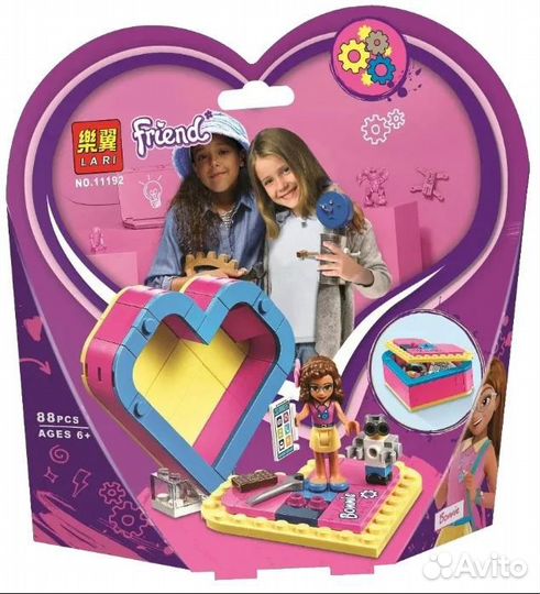 Конструктор friends lari 11192 (88 дет.)