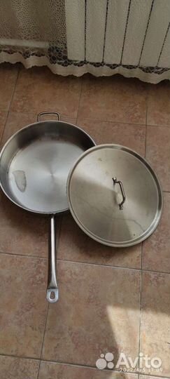 Сковорода нерж. 12 литров