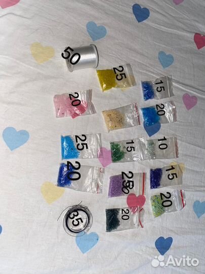 Биссер, леска, проволока